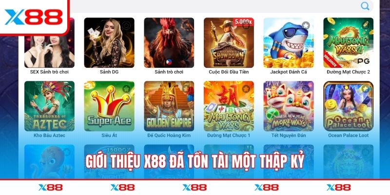 Giới thiệu X88 đã tồn tài một thập kỷ